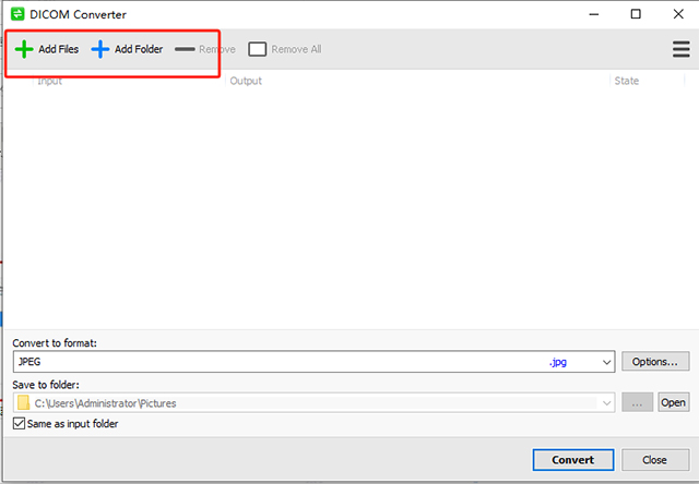 DICOM Converter