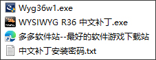 WYSIWYG R36
