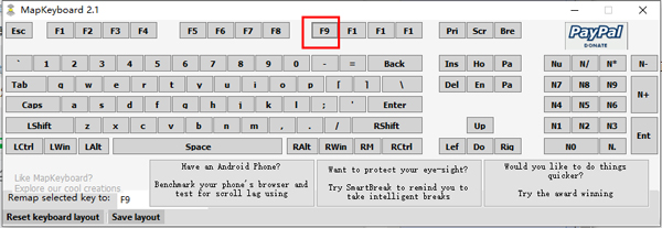 MapKeyboard