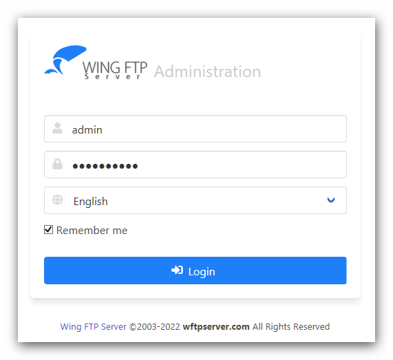 Wing FTP Server