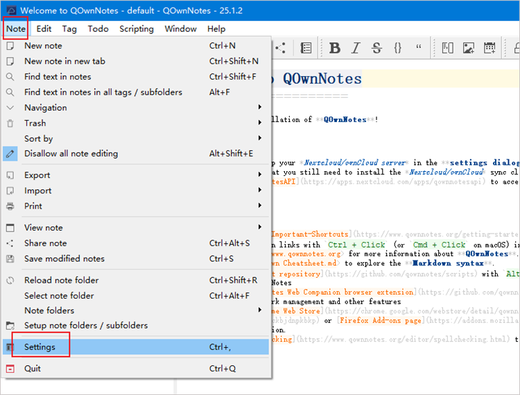 QOwnNotes